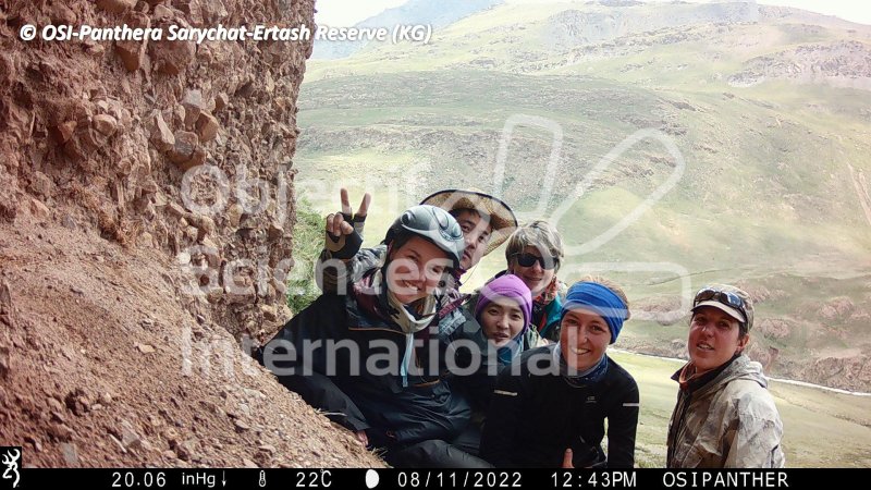 groupe, pose piège photographique
Keywords: Nord de Sarychat-Ertash,Kirghizstan