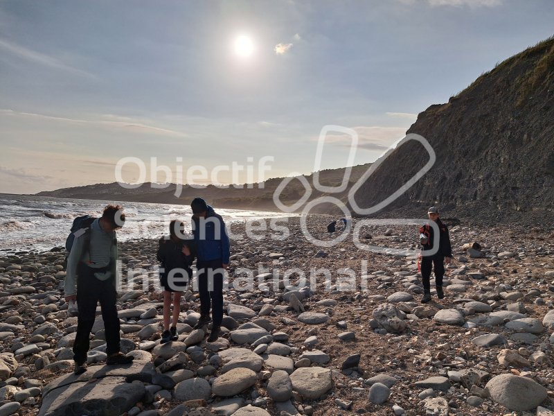 Keywords: Angleterre,Dorset,Charmouth,plage