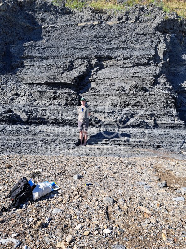 Keywords: Angleterre,Charmouth,plage,fossiles