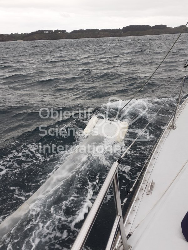 Pêche aux microplastiques, filet Manta
Keywords: prélèvements en mer,filet à plancton,voilier