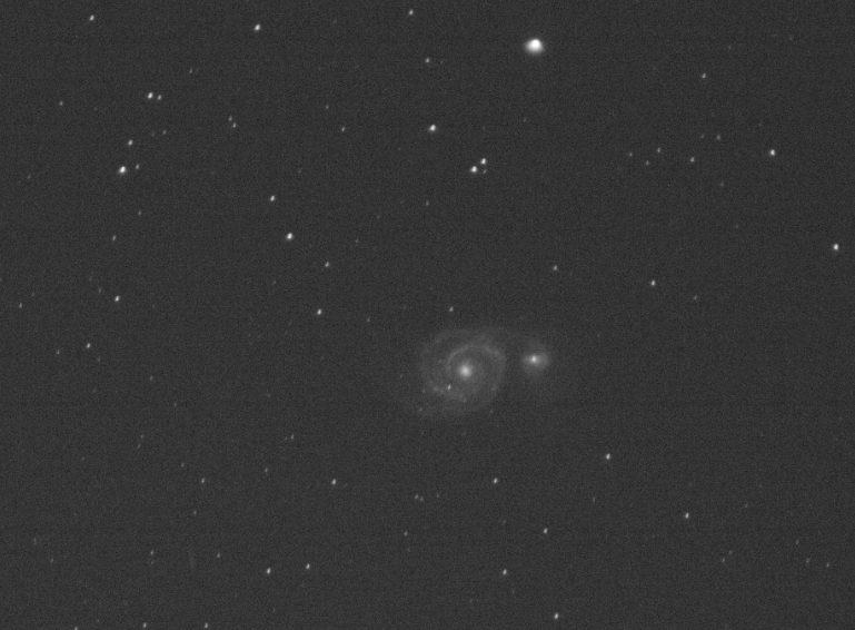 M51 - Galaxie du Tourbillon
Keywords: Galaxie