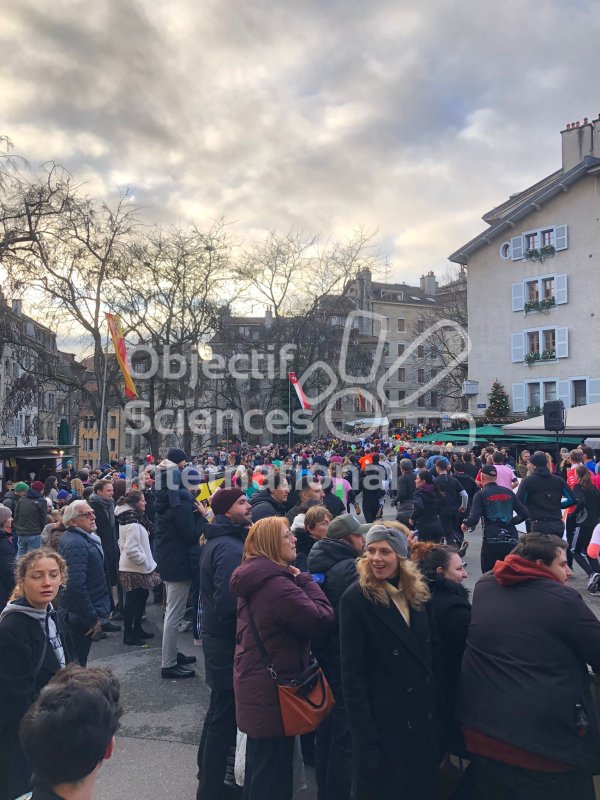 Balade dans Genève avec la course de l'Escalade
